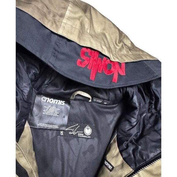 NOMIS Simon Chamberlain Designer Snowboard Ski Waterproof Jacket Coat Men Medium - Picture 5 of 7